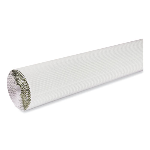 Corobuff Corrugated Paper 48" x 25' (White)